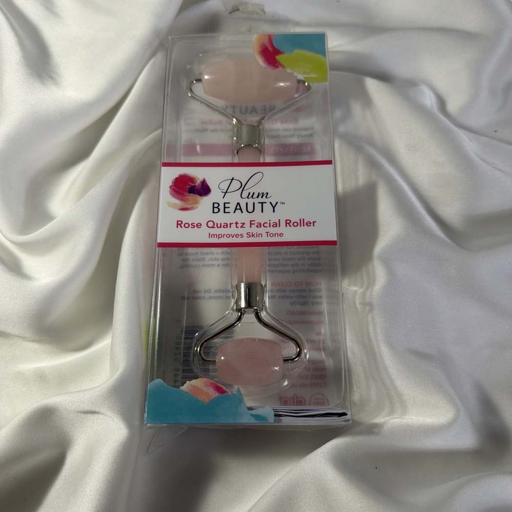 Plum Beauty Rose Quartz Facial‎ Roller
